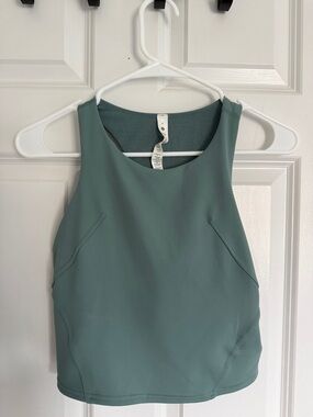 lululemon athletica Sleeveless Tank Top in Sage Green